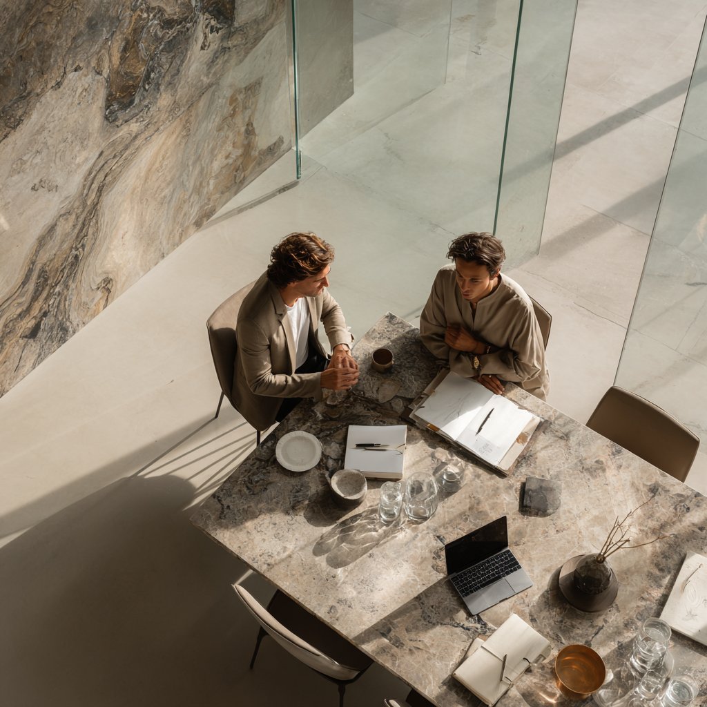 Abstract neural network dissolving into fragments