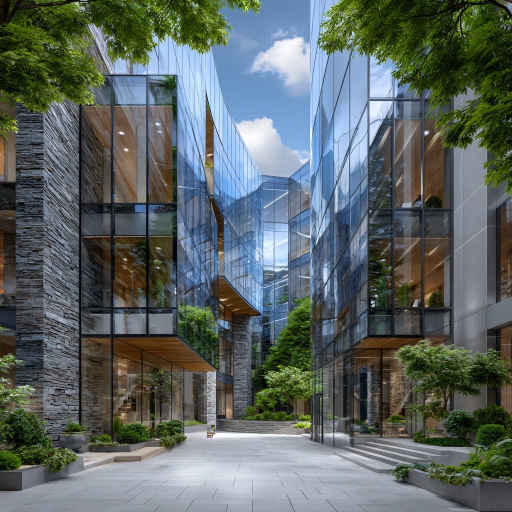 Abstract layered golden geological strata